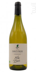 La Rose d'Emile - Domaine d'Émile et Rose - 2021 - Blanc