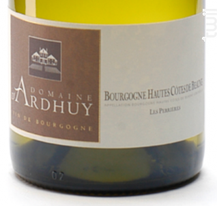 Bourgogne Hautes Côtes de Beaune Les Perrières - Domaine d'Ardhuy - 2023 - Blanc