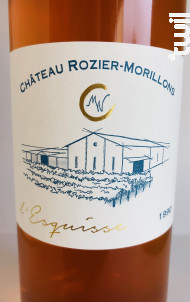 Château ROZIER-MORILLONS - Cuvée l'Esquisse - Vignobles Crachereau - 1990 - Blanc