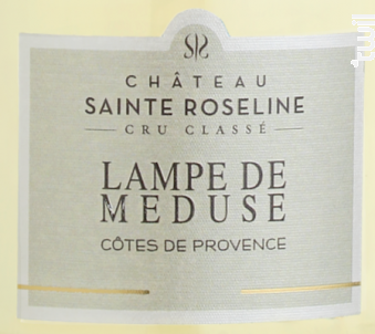 Lampe de Méduse - Cru Classé - Château Sainte Roseline - 2021 - Blanc