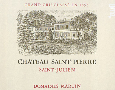 Château Saint-Pierre - Château Saint-Pierre - Domaines Martin - 2018 - Rouge