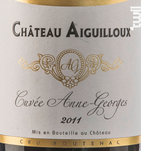 Anne-Georges - Château Aiguilloux - 2016 - Rouge