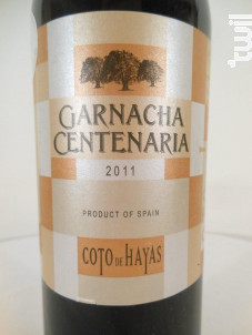 Garnacha Centenaria - Bodegas Aragonesas - 2011 - Rouge