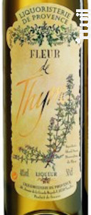 Fleur de Thym - Liquoristerie de Provence - Non millésimé - Blanc