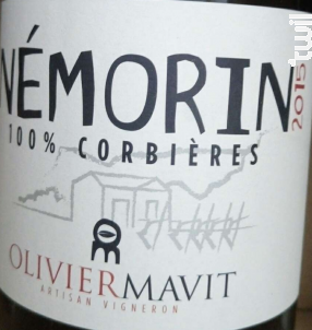 Némorin - Domaine Olivier Mavit - 2020 - Rouge