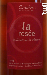 La Rosée - Domaine Croix Saint Julien - 2018 - Rosé