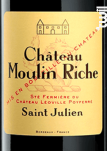 Château Moulin Riche - Château Moulin Riche - 2018 - Rouge