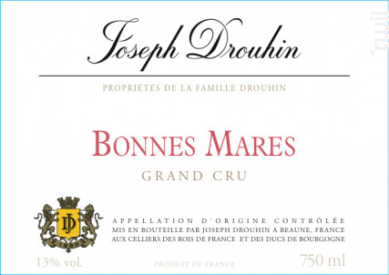 Bonnes-Mares Grand Cru - Maison Joseph Drouhin - 2020 - Rouge