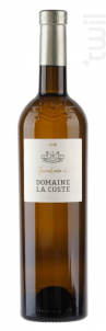 Grand vin blanc - Chateau La Coste - 2018 - Blanc