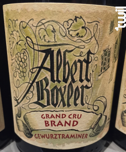 Gewurztraminer Grand Cru Brand - Albert Boxler - 2017 - Blanc