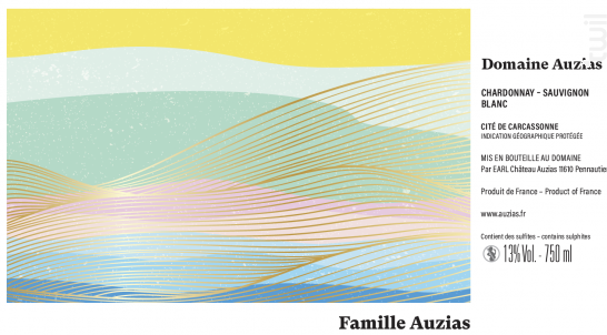 Paysage - Château Auzias - Non millésimé - Blanc