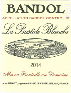 La Bastide Blanche - La Bastide Blanche - 2023 - Blanc