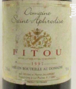 Fitou - Domaine Saint-Aphrodise - 1997 - Rouge
