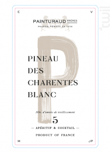 Pineau des Charentes blanc - Cognac Painturaud Frères - Non millésimé - Blanc