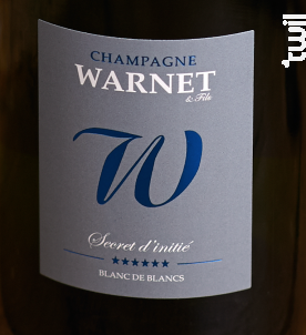 Secret d'initié - Champagne Warnet - Non millésimé - Effervescent