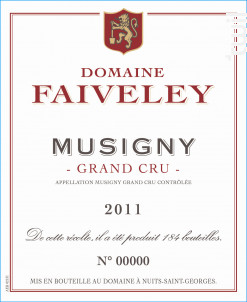 Musigny Grand Cru - Domaine Faiveley - 2018 - Rouge
