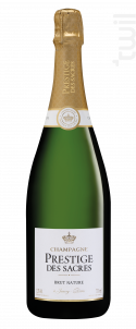 Brut Nature - Champagne Prestige des Sacres - Non millésimé - Effervescent