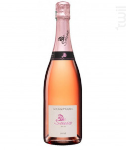 Brut Rosé Grand Cru Bio - Champagne de Sousa - Non millésimé - Effervescent