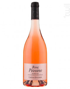 Rose Pivoine - Château Soucherie - 2018 - Rosé