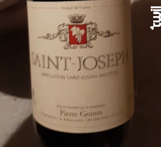 Saint-Joseph - Pierre Gonon - 2019 - Rouge