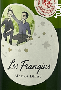 MERLOT BLANC LES FRANGINS - Château des Matards • Vignobles Terrigeol - 2018 - Blanc