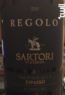 Regolo - Sartori Di Verona - 2015 - Rouge