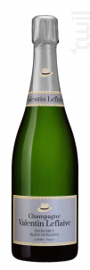 Extra Brut Blanc de Blancs - Champagne Valentin Leflaive - Non millésimé - Effervescent