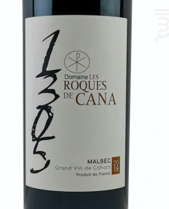 1305 - Les Roques de Cana - 2018 - Rouge