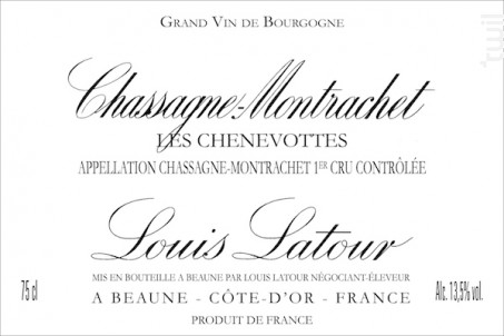 Chassagne-Montrachet 1er Cru 