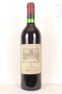 Moulin Des Carruades - Domaines Barons de Rothschild - Château Lafite Rothschild - 1977 - Rouge
