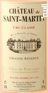 Grande Réserve - Château de Saint-Martin - 2020 - Rosé