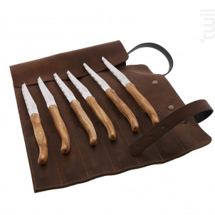 Sacoche 6 Couteaux Olivier - jean dubost -  - 