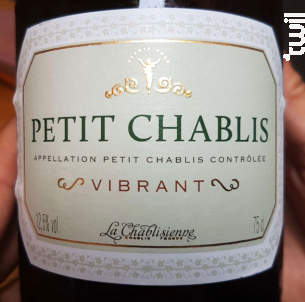 Vibrant - Petit Chablis - La Chablisienne - 2023 - Blanc
