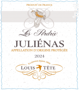 Les perdrix - Louis Tête - 2024 - Rouge