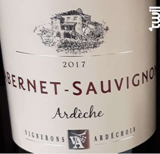 Cabernet Sauvignon - Vignerons Ardéchois - 2017 - Rouge
