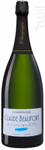 Millésime 2012 - Champagne Claude Beaufort - 2012 - Effervescent
