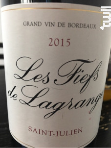 Les Fiefs de Lagrange - Château Lagrange - 2015 - Rouge