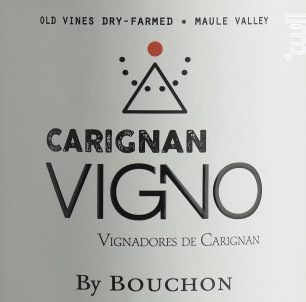 BY BOUCHON Vigno - Carignan - BOUCHON FAMILY WINES - 2018 - Rouge