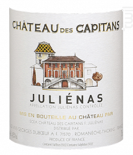 JULIENAS 2018 Château des Capitans - Domaine Duboeuf - 2018 - Rouge
