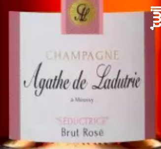 Seductrice Brut Rosé - Agathe de Ladutrie - Non millésimé - Rosé