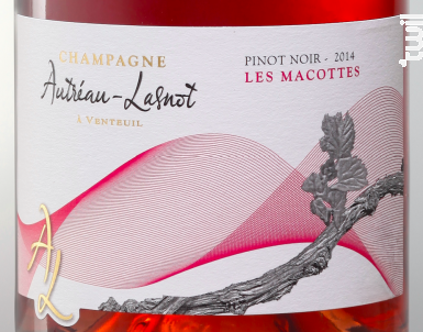 Les Macottes - Pinot Noir - Champagne Autréau Lasnot - 2014 - Effervescent