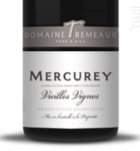 Mercurey - Vielles Vignes - Domaine Trémeaux - 2016 - Rouge