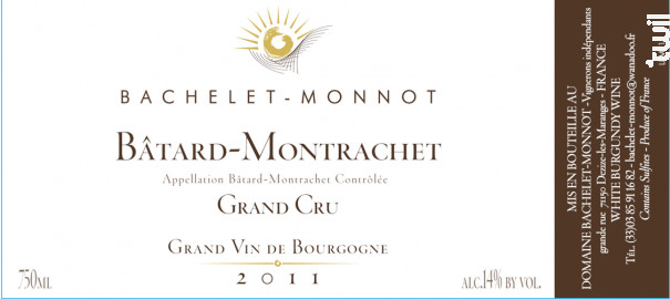 Bâtard-Montrachet Grand Cru - Domaine Bachelet-Monnot - 2016 - Blanc