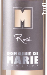 Rosé marie - Domaine de Marie - 2016 - Rosé