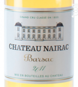 Château Nairac - Château Nairac - 2010 - Blanc