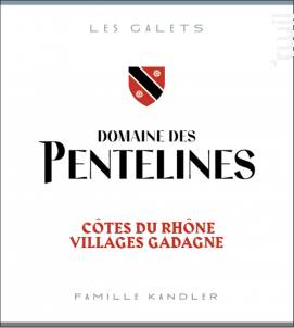 Les Galets - Domaine de Pentelines - 2019 - Rouge
