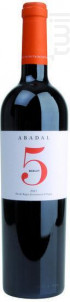 Abadal 5 Merlot - Abadal - Non millésimé - Rouge