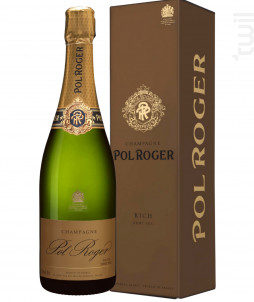 Cuvée Rich Demi Sec - Champagne Pol Roger - Non millésimé - Effervescent