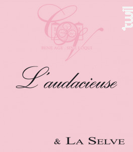 L'Audacieuse - Château de la Selve - 2018 - Rosé