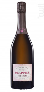 Brut Nature Rosé - Champagne Drappier - Non millésimé - Effervescent